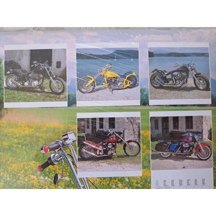 Harleys Davidson motoren kalender 2011 30x30x0.5cm - Verzamelobjecten