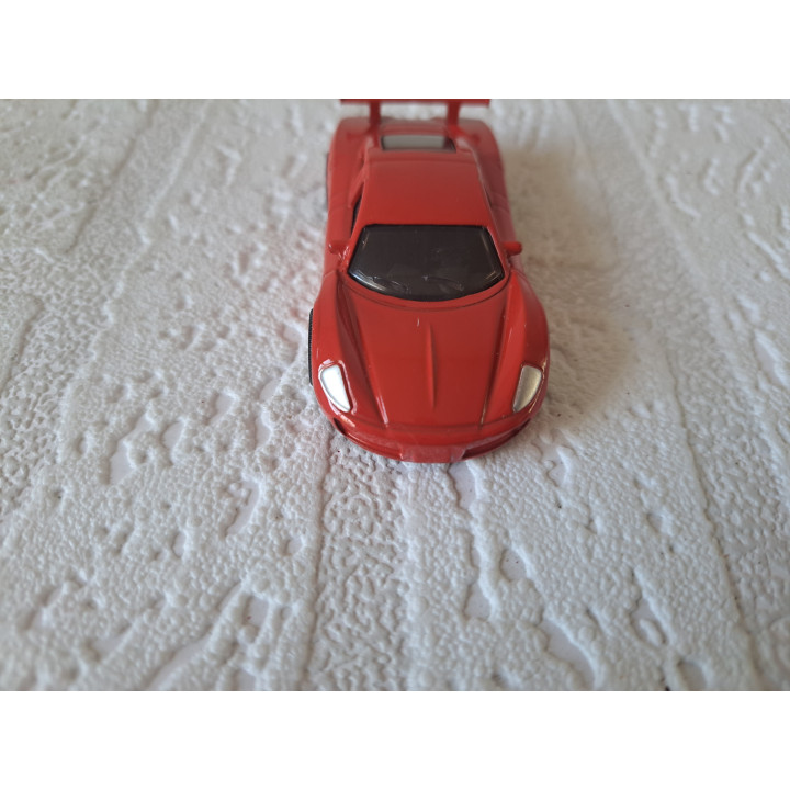 Hispano Suiza HS 21 GTS Sikusniper 1:55 Siku 0866 rood - modelauto