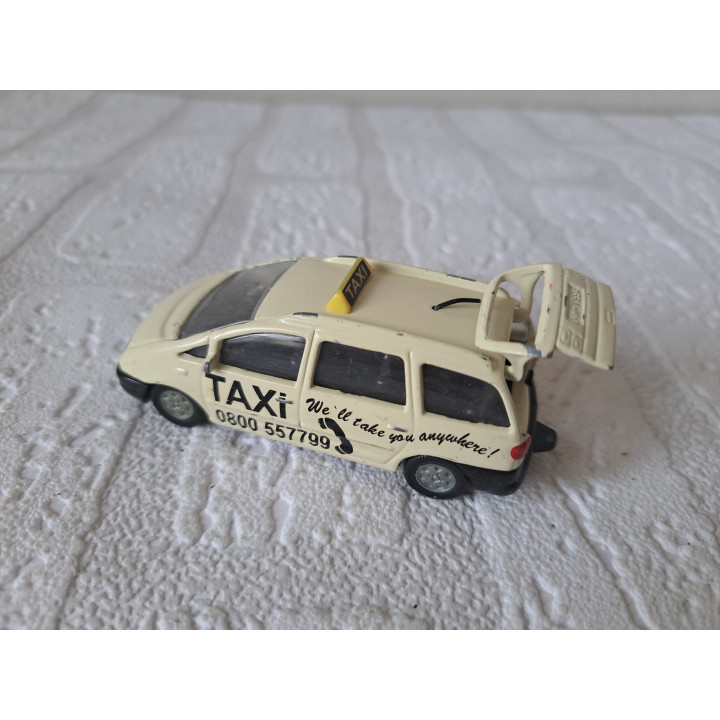 Volkswagen Sharan Taxi Modelauto 1:55 Ruimtewagen