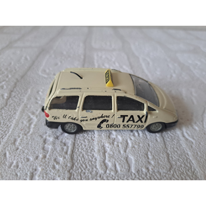 Volkswagen Sharan Taxi Modelauto 1:55 Ruimtewagen