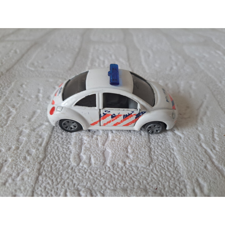 Volkswagen New beetle Nederlandse politie 1:55 Siku 1096-1097 - modelauto