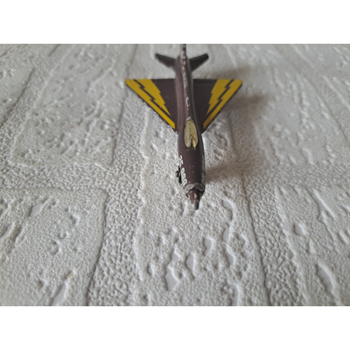 MIG 21 straaljager Matchbox Sky Busters SB6 10.5x5.5x3.5cm - vliegtuig
