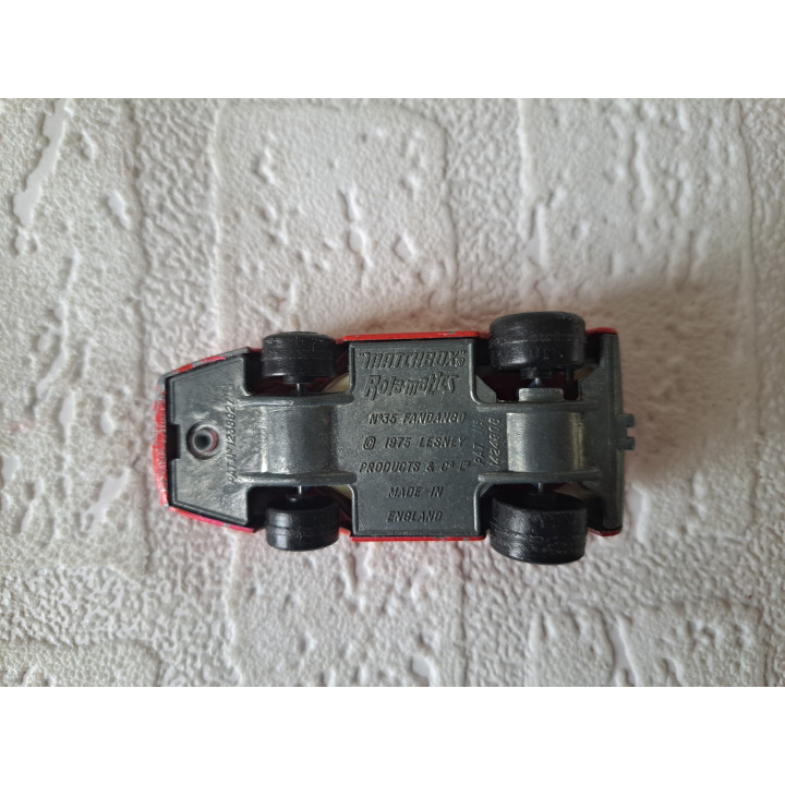 Fandango 1:60 Matchbox Rolamatics SF35 rood - modelauto Fandango 1:60 Matchbox Rolamatics SF35 rood - modelauto