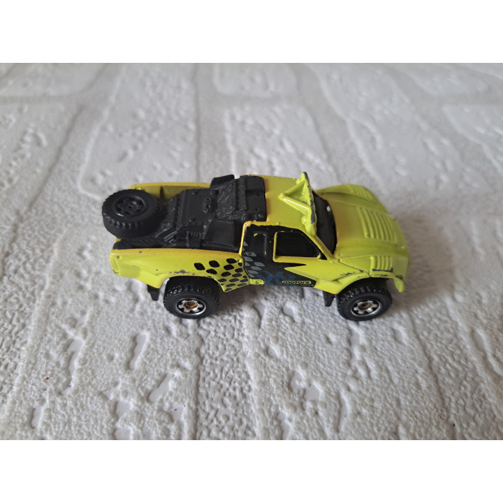 Toyota Baja Bullet 1:64 Matchbox MB797 geel - modelauto