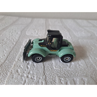 Zandschuiver Tractor Plow Matchbox MB686 7x3.5x3.5cm zwart