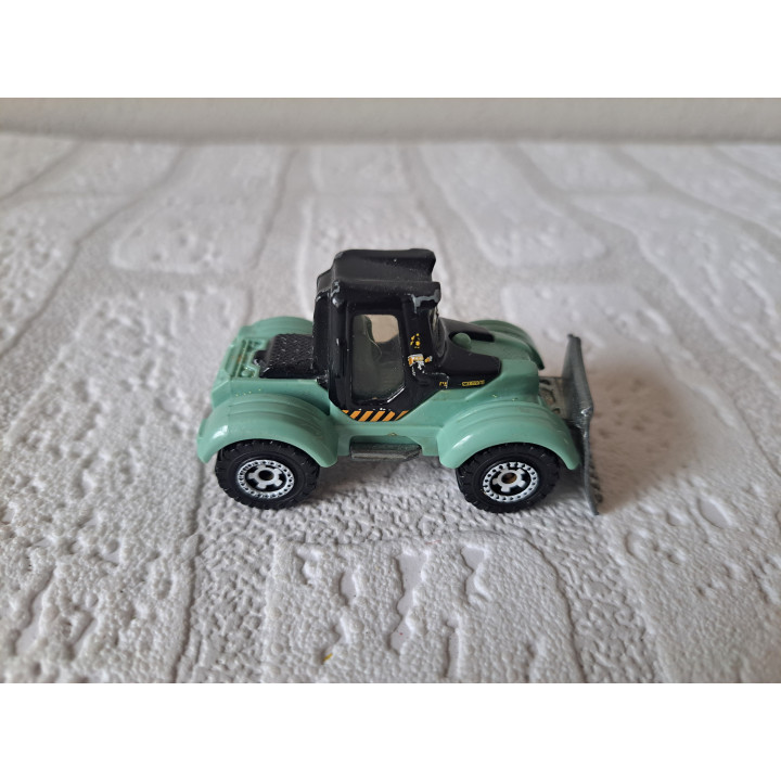 Shovel Tractor Plow Matchbox MB686 7x3.5x3.5cm zwart - modelauto