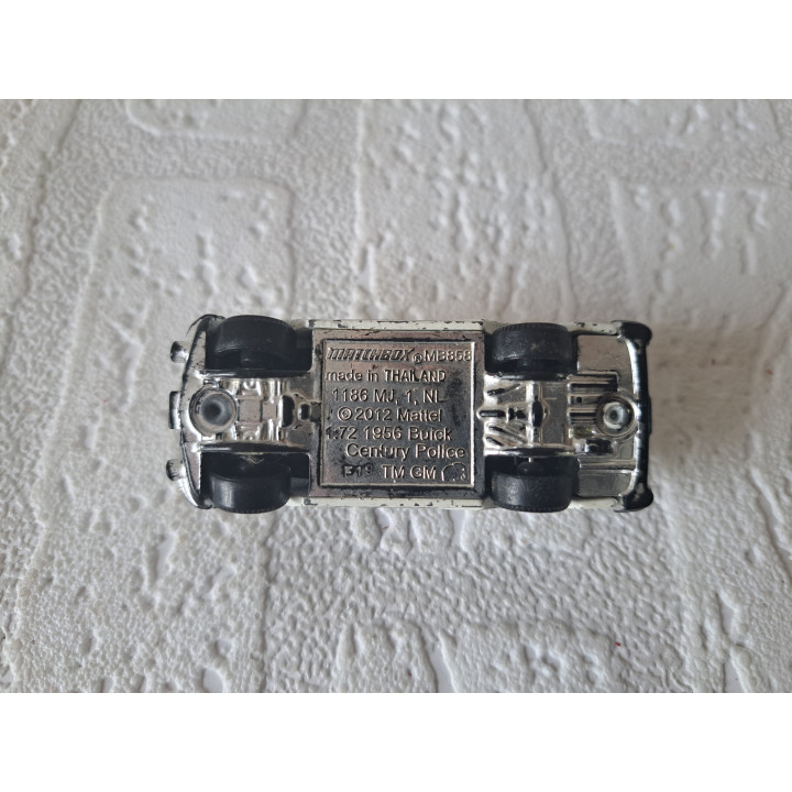 Buick Century 1956 Police 1:72 Matchbox MB858 - modelauto