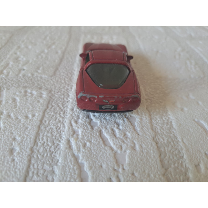 Chevrolet Corvette C6 1:60 Matchbox MB630 roodbruin- modelauto