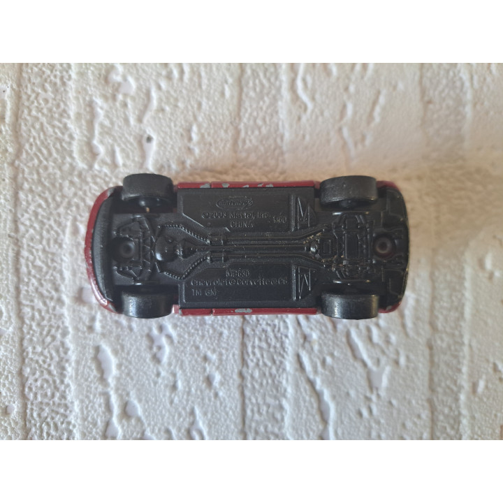 Chevrolet Corvette C6 1:60 Matchbox MB630 roodbruin- modelauto