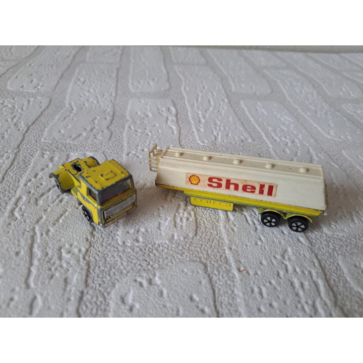 Scania 141 tankwagen SHELL PlayArt 11.5x2.5x3cm - modelauto