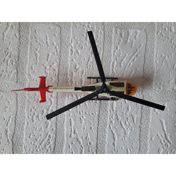 Gazelle Helicopter 1:70 Miniature Collecting Majorette