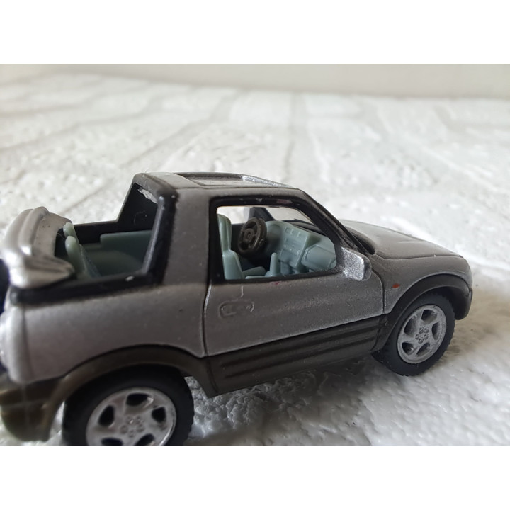Toyota Rav4 Reebok 1:83 Hongwell zilvergrijs - modelauto