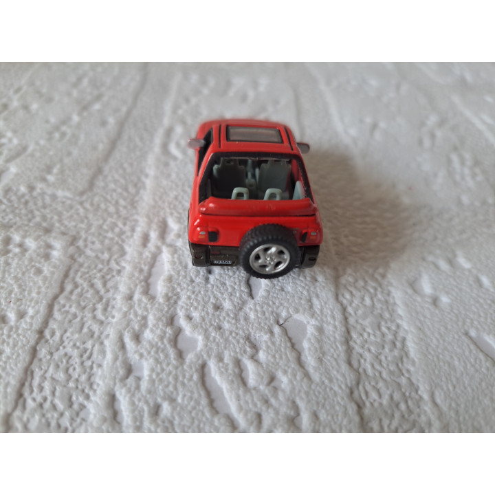 Toyota RAV4 Reebok Model Car 1:83 Red SUV Hongwell