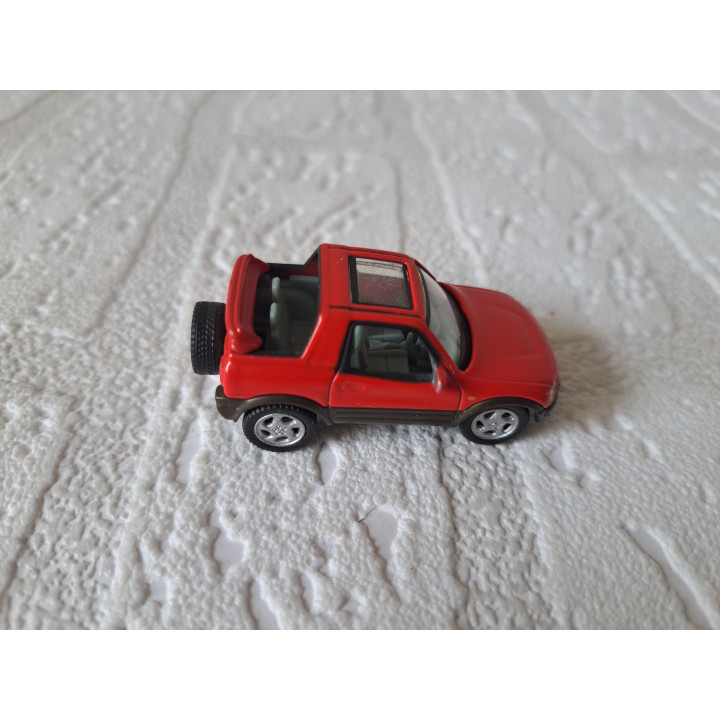 Toyota RAV4 Reebok Model Car 1:83 Red SUV Hongwell