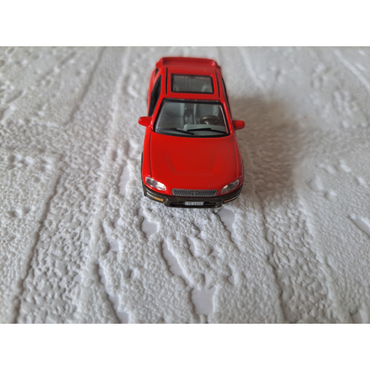 Toyota RAV4 Reebok Model Car 1:83 Red SUV Hongwell