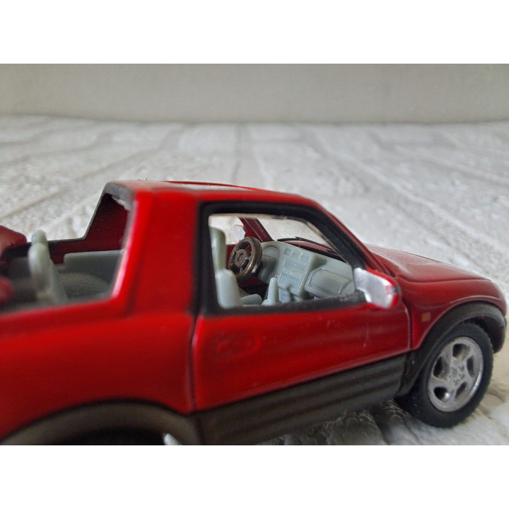 Toyota RAV4 Reebok Model Car 1:83 Red SUV Hongwell