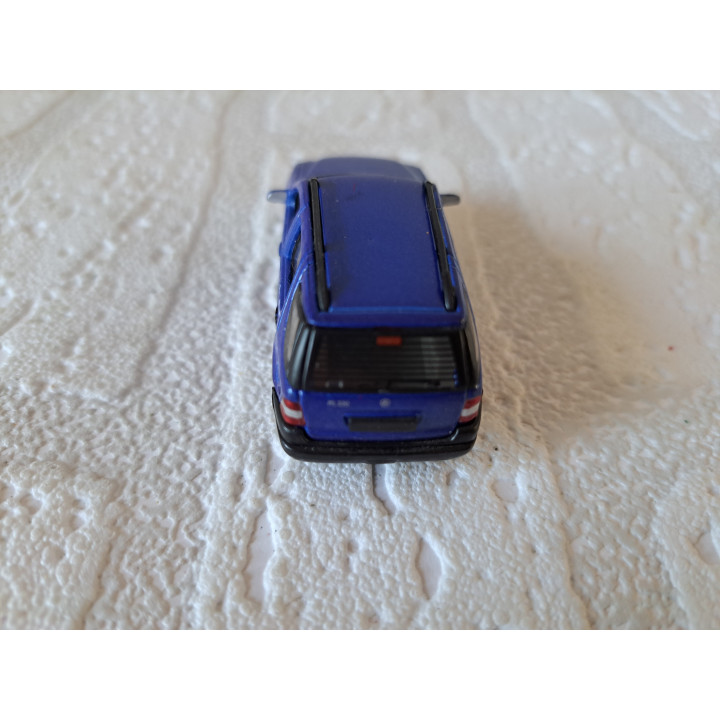 Mercedes ML 320 W163 1:73 Hongwell blauw (2) - modelauto