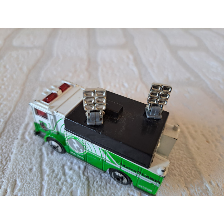 Mack hulpkracht Auxiliary Power Truck 1:84 Matchbox MB229 - modelauto