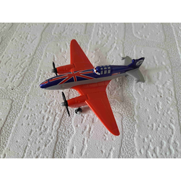 Bulldog Disney Planes Pixar 10x11.5x4cm - Pixar film