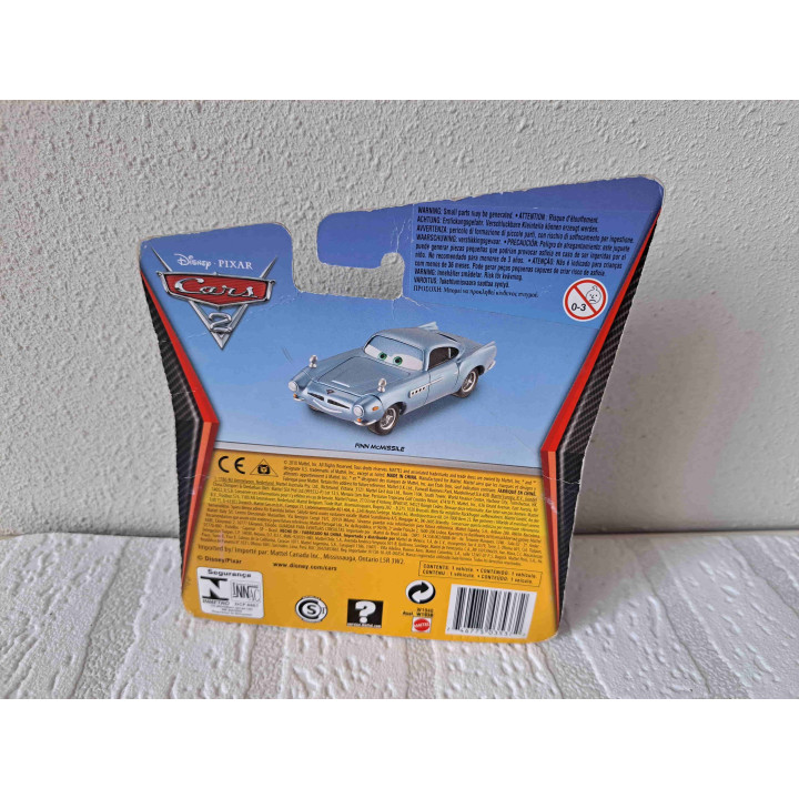 Finn McMissile Cars 2 Disney Pixar 13.5x4x16cm ONGEOPEND - Pixar film