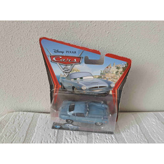 Finn McMissile Cars 2 Disney Pixar 13.5x4x16cm ONGEOPEND