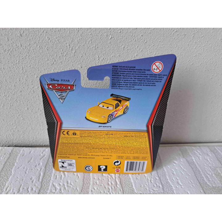 Jeff Gorvette Cars 2 Disney Pixar 13.5x4x16cm ONGEOPEND - Pixar film