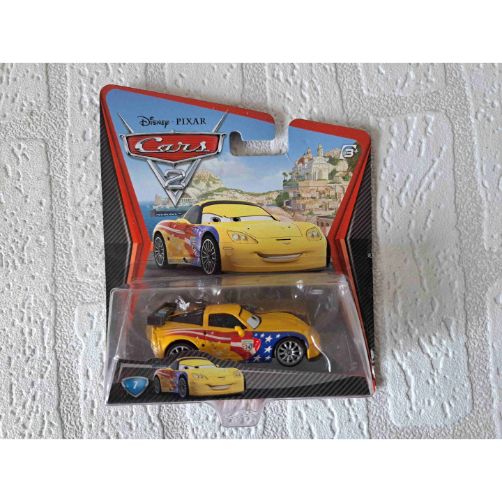 Jeff Gorvette Cars 2 Disney Pixar 13.5x4x16cm ONGEOPEND - Pixar film