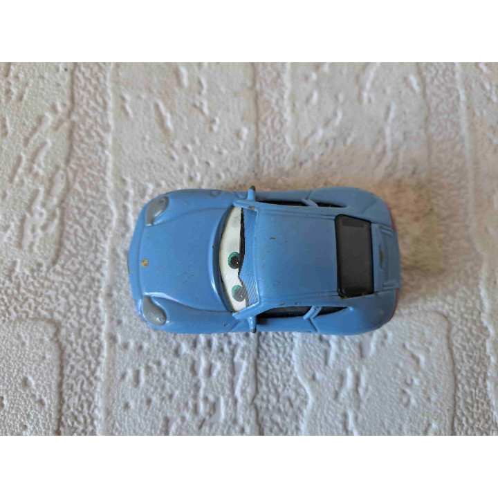 Sally Carrera met bewegende ogen Cars Disney Pixar 7x4x2.5cm - Pixar film