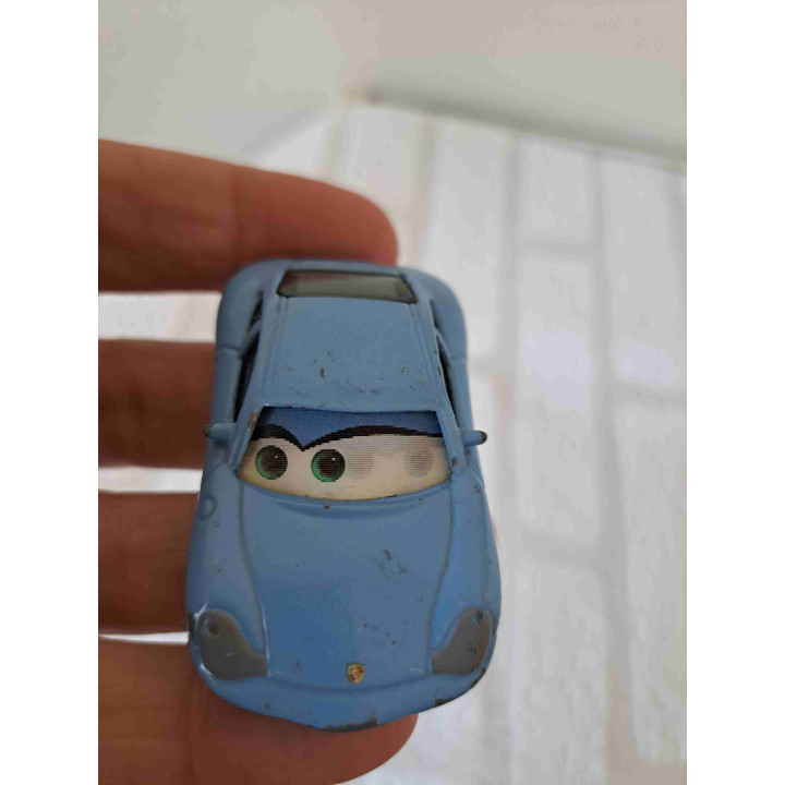 Sally Carrera met bewegende ogen Cars Disney Pixar 7x4x2.5cm - Pixar film