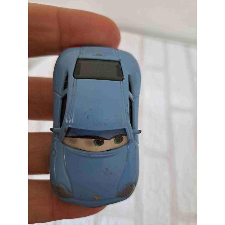Sally Carrera met bewegende ogen Cars Disney Pixar 7x4x2.5cm - Pixar film
