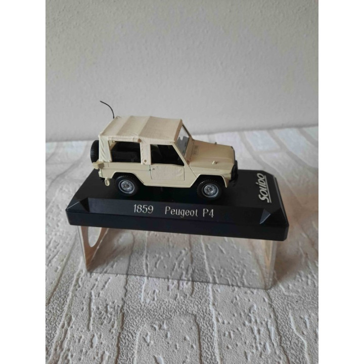 Peugeot P4 Solido 1:43 creme