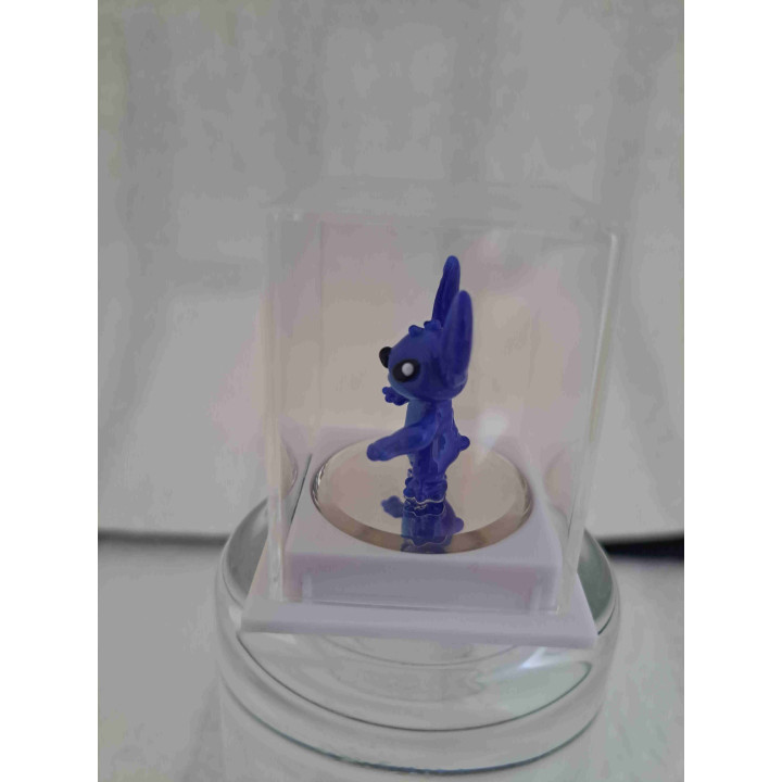 Stitch van glas uit Disneyland Florida 2x1x2.5cm -  Poppetje