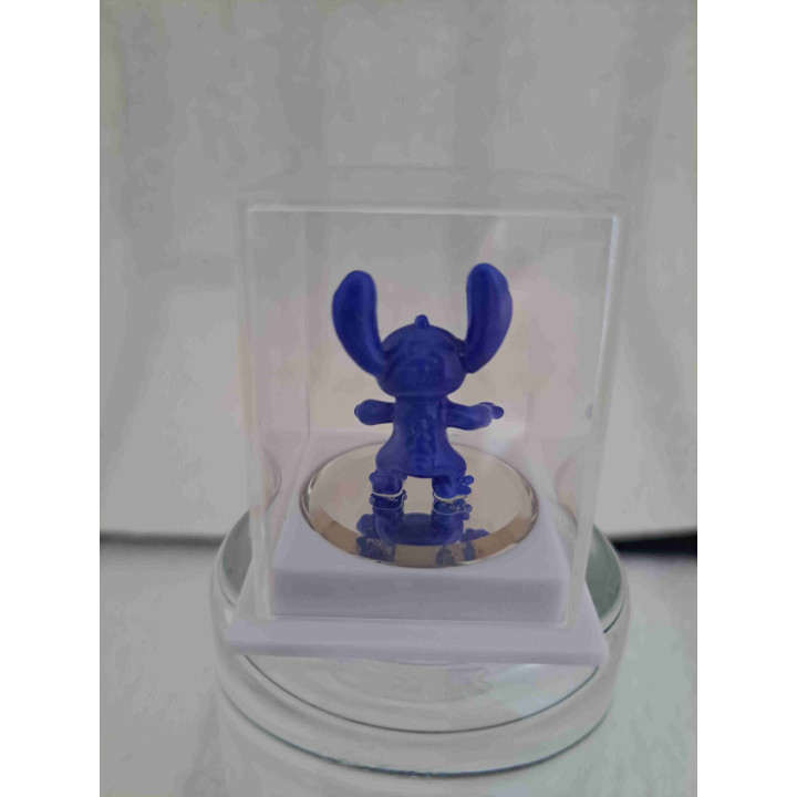 Stitch van glas uit Disneyland Florida 2x1x2.5cm -  Poppetje