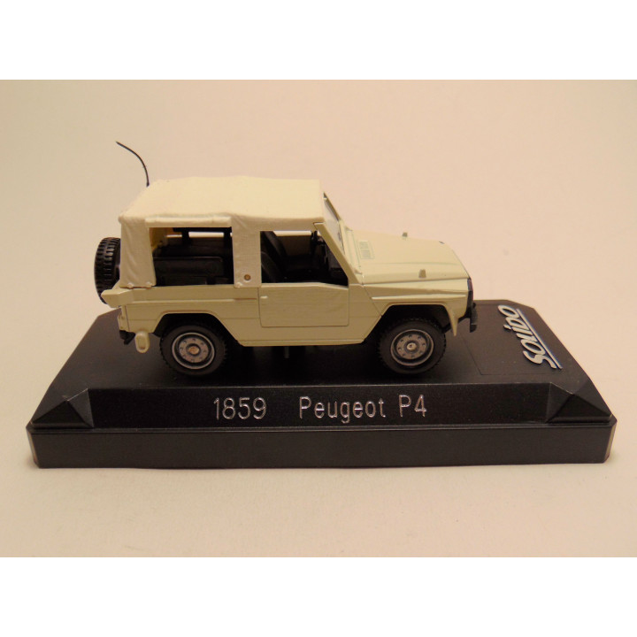 Peugeot P4 Solido 1:43 creme