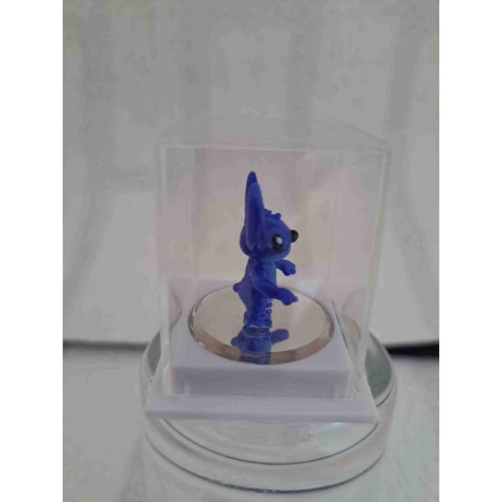 Stitch van glas uit Disneyland Florida 2x1x2.5cm -  Poppetje