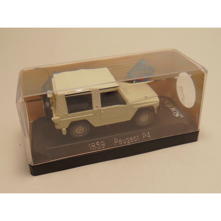 Peugeot P4 Solido 1:43 creme