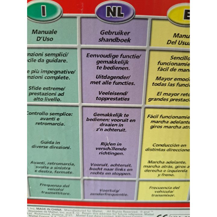 Screamin Kart 1:10 Tyco RC radiografische met geluid-  RC radiografische