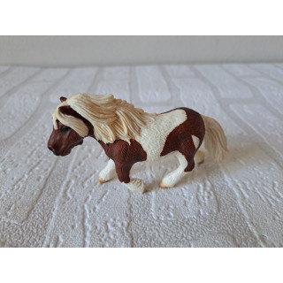 Shetland pony van hard rubber Schleich 13662 11x2.5x6cm