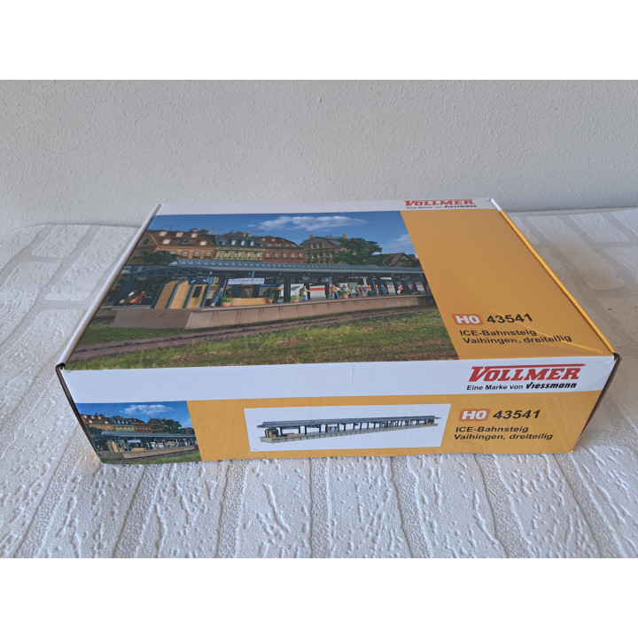 ICE-Perron 3 delig Vollmer Viessmann 43541 1:87 HO spoor -  treinbaan