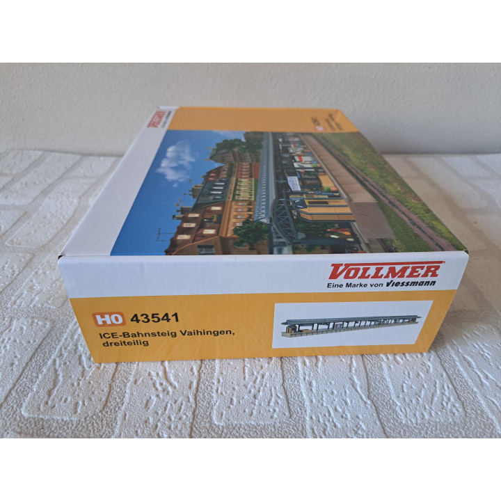 ICE-Perron 3 delig Vollmer Viessmann 43541 1:87 HO spoor -  treinbaan