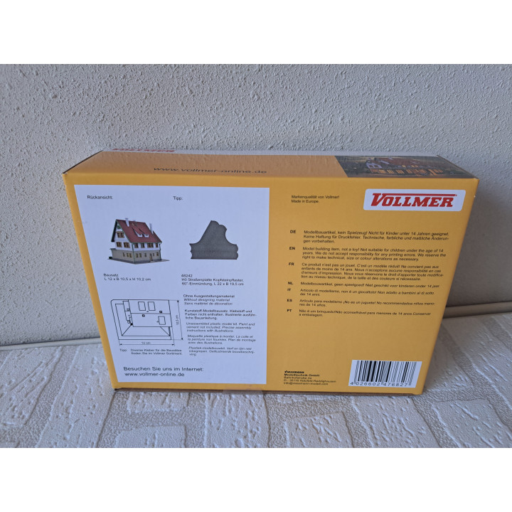 Reparatiewerkplaats Vollmer Viessmann 47682 1:160 N spoor -  treinbaan