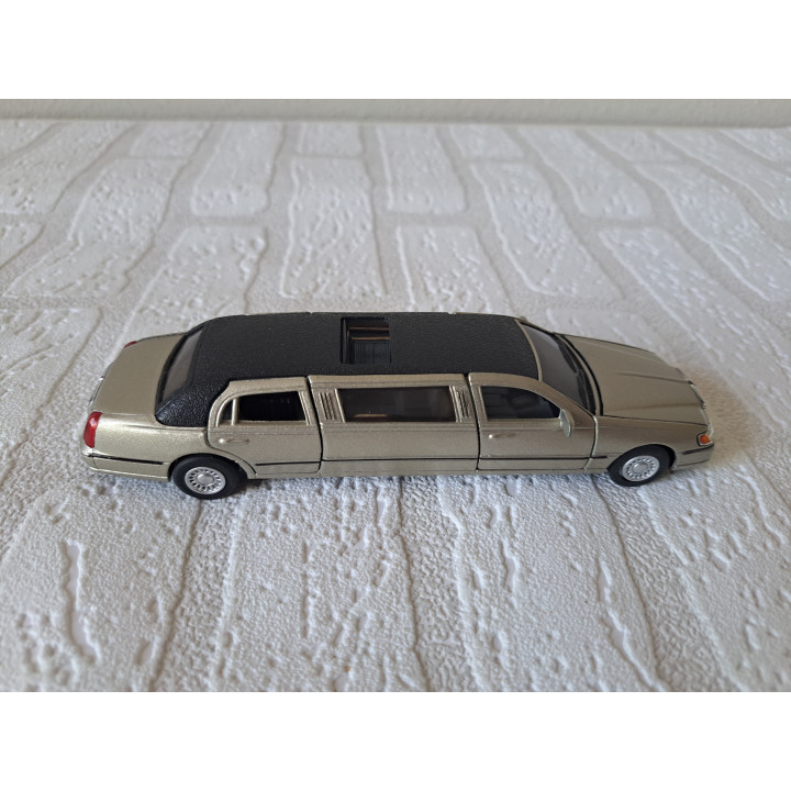 Lincoln town car stretch limousine 1999 1:38 Kingmart - modelauto