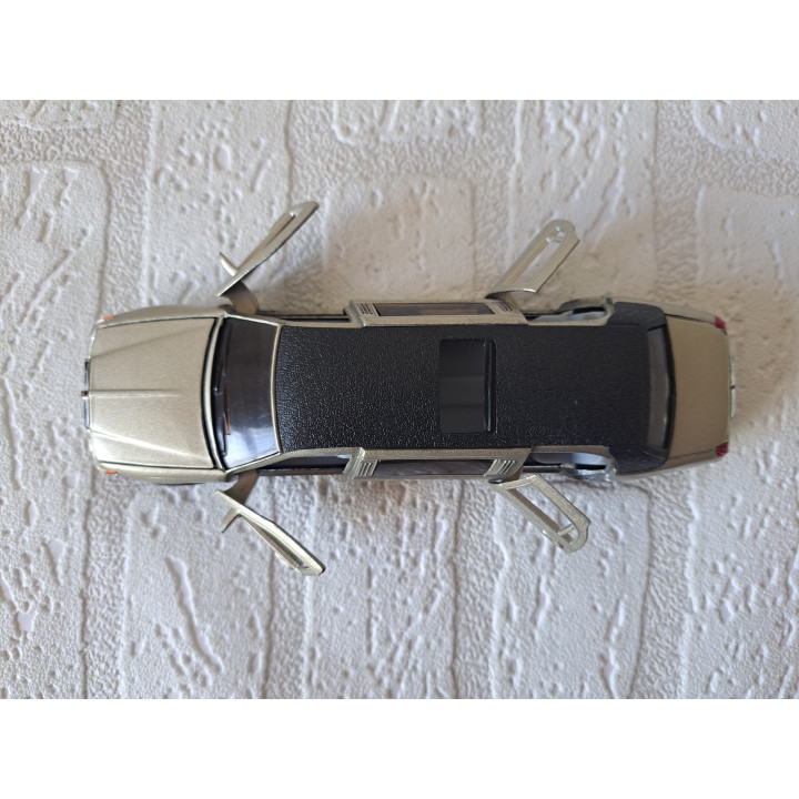 Lincoln town car stretch limousine 1999 1:38 Kingsmart - modelauto