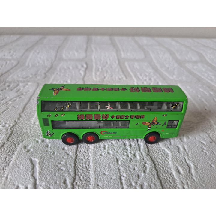 Dennis Trident Greener Buses Japan 10x2x4cm - modelauto