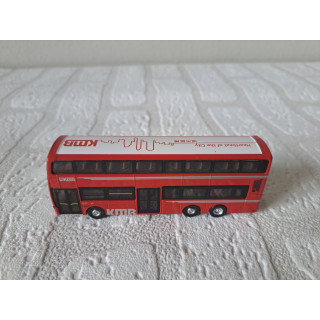 Volvo B9TL Dubbeldeks bus Japan Hongkong KMB 10.5x2x3.5cm