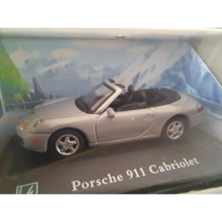 Porsche 911 Carrera 4 Cabriolet 2001 1:72 Cararama Hongwell