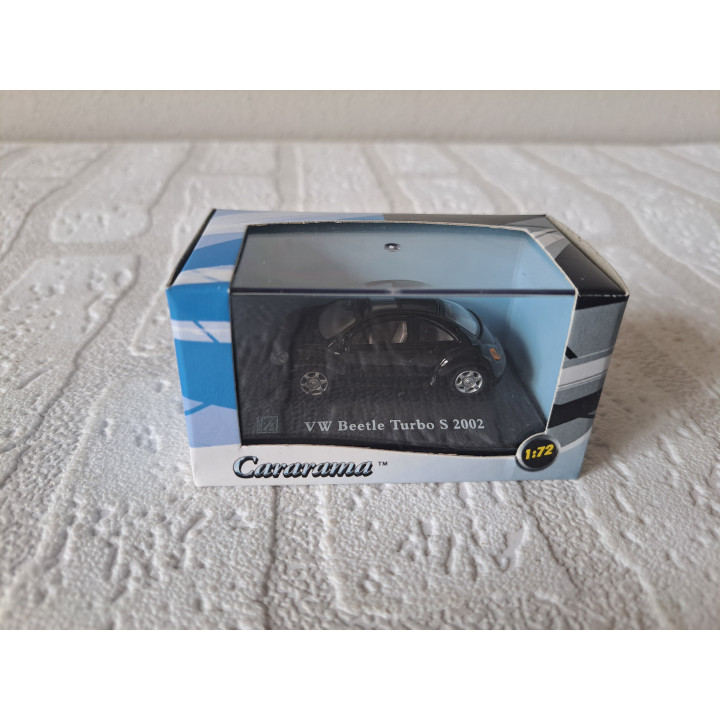 Volkswagen Beetle Turbo S 1:72 Cararama - Hongwell zwart - modelauto
