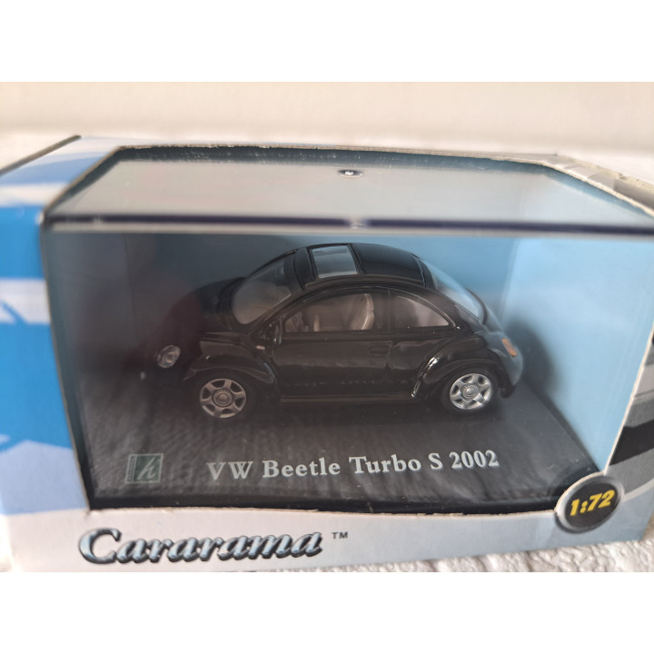 Volkswagen Beetle Turbo S 1:72 Cararama - Hongwell zwart - modelauto