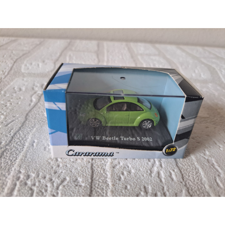 Volkswagen Beetle Turbo S 1:72 Cararama - Hongwell groen - modelauto