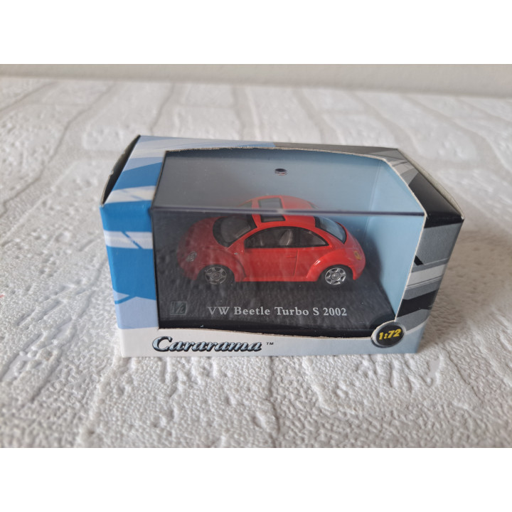 Volkswagen Beetle Turbo S 1:72 Cararama - Hongwell rood